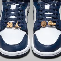 Nike Air Jordan 1 Mid SE женская Кроссовки цвет серый