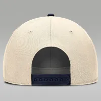 Nike Michigan Wolverines Primetime Rise чоловічі Jordan Brand College Adjustable Hat колір коричневий