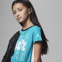 Nike Jordan Little детские Air Bubble Jumpsuit цвет зеленый