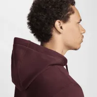 Nike Sportswear Club Fleece Pullover Толстовка с капюшоном цвет красный