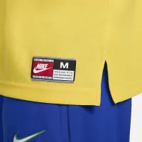Brazil 1998 Reissue мужские Nike Soccer Replica Jersey Yellow