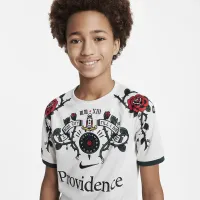 Portland Thorns FC 2023 Stadium Away Big детские Nike Dri-FIT Soccer Jersey цвет серый