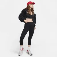 Nike One женская С высокой Талией Crop лосины цвет черный