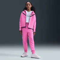 Nike Sportswear Tech Fleece Girls' Full-Zip Толстовка с капюшоном Pink