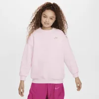 Nike Sportswear Club Fleece Big дитячі оверсайз світшот Pink