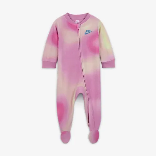 Nike Solarized Baby (0-9M) Microfleece Coverall Pink