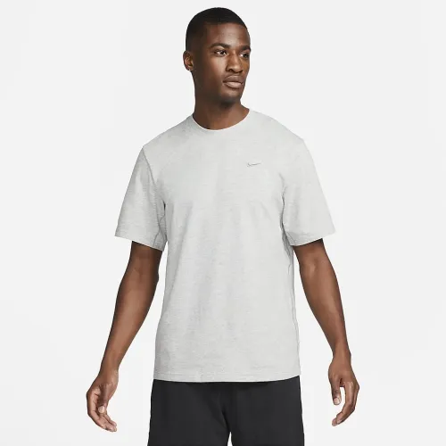 Nike Primary чоловічі Dri-FIT Short-Sleeve Versatile Top колір сірий