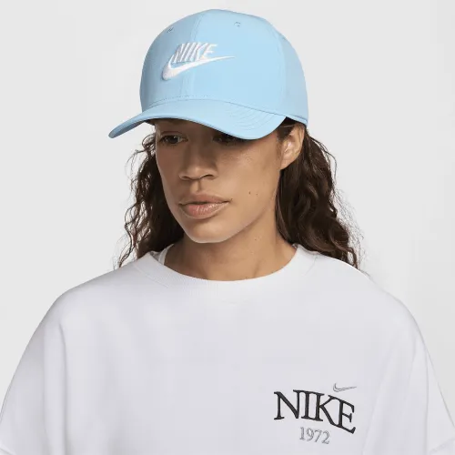 Nike Rise Structuколір червоний SwooshFlex Futura Cap блакитний