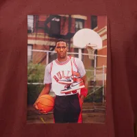 Nike Jordan Brand мужские Photo футболка цвет коричневый