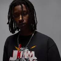 Nike Jordan Brand чоловічі футболка колір чорний