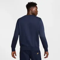 Nike Club мужские Fleece Crew синий