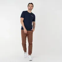 Штани Champion C Logo бавовняніTwill Joggers 218169-MS557 - Бежеві