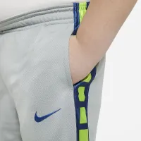 Nike Dri-FIT Elite Big детские (для мальчиков) баскетбольные шорты (Extended Size) цвет серый