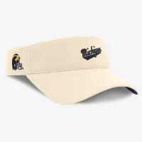Nike Michigan Wolverines Primetime Ace чоловічі Jordan Brand Dri-FIT College Adjustable Visor колір коричневий