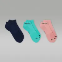 Nike Jordan Everyday No-Show шкарпетки (3 пар) різнокольорові