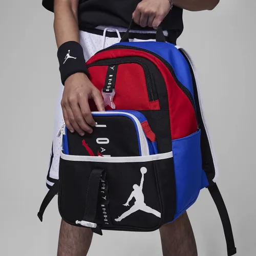 Nike Air Jordan Big дитячі наплічник (18L) and Lunch сумка (3L) різнокольорові