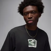 Nike Jordan AJ3 мужские футболка цвет черный