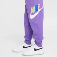 Nike Sportswear Club Fleece Little детские Толстовка с капюшоном набор цвет фиолетовый