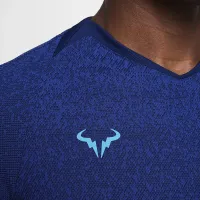 Nike Rafa чоловічі Dri-FIT ADV Short-Sleeve Tennis Top блакитний