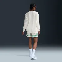 Nike Swoosh Fly женская Dri-FIT оверсайз French Terry баскетбольные свитшот цвет белый