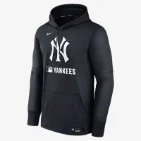 New York Yankees Authentic Collection чоловічі Nike Therma MLB Pullover Толстовка з капюшоном блакитний