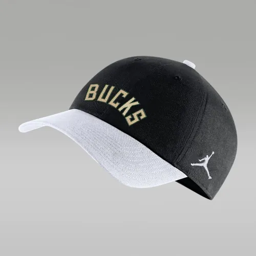 Nike Milwaukee Bucks Statement Edition Jordan Heritage86 NBA Hat Black