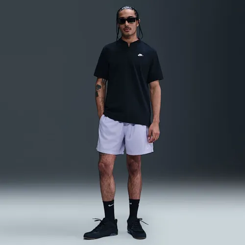 Nike Club мужские Woven Flow шорты цвет фиолетовый