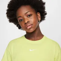 Nike Sportswear Essential Big детские (Girls') футболка Yellow