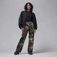 Nike Jordan Chicago женская Printed Pants цвет коричневый