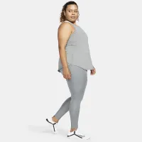 Nike Pro 365 женская лосины (большие размеры) цвет серый