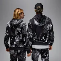 Nike Jordan MVP чоловічі Printed Fleece Pullover Толстовка з капюшоном колір чорний