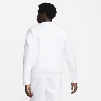 Nike Solo Swoosh мужские Fleece Crew цвет белый