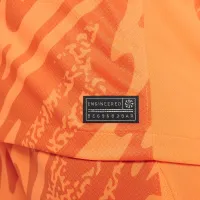 England (чоловічі Team) 2024/25 Stadium Goalkeeper Big дитячі Nike Dri-FIT Soccer Replica Short-Sleeve Jersey Orange