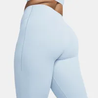 Nike Universa жіноча Medium-Support З високою талією 7/8 лосіни з кишенямиблакитний