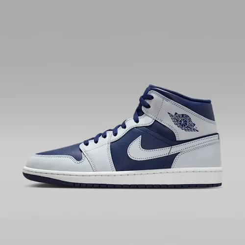 Nike Air Jordan 1 Mid мужские Кроссовки синий