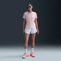 Nike Swift жіноча Dri-FIT Short-Sleeve Running Top Pink