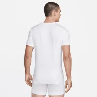 Nike Dri-FIT Essential хлопковыеStretch мужские Slim Fit Crew Neck Undershirt (2 пары) цвет белый