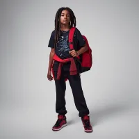 Nike Jordan Big дитячі Shatteколір червоний Glass Jumpman футболка колір чорний