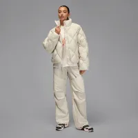 Nike Jordan Brooklyn женская Quilted Puffer Куртка цвет коричневый