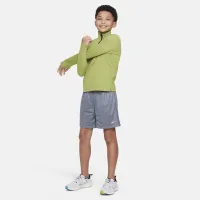 Nike Multi Big детские (для мальчиков) Dri-FIT Mesh шорты цвет серый