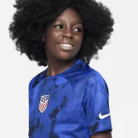 USMNT 2022/23 Stadium Away Big дитячі Nike Dri-FIT Soccer Jersey блакитний