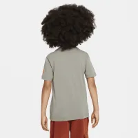 Nike Futura Little дитячі Graphic футболка колір коричневий