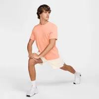 Nike Primary мужские Dri-FIT Short-Sleeve Versatile Top Orange