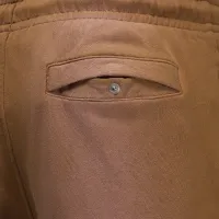 Nike Jordan Flight Fleece мужские Pants цвет коричневый