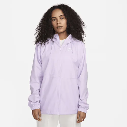 Nike Sportswear Essential Repel женская Woven Куртка цвет фиолетовый