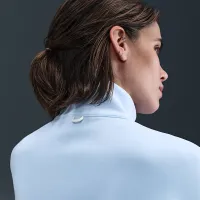 Nike 24.7 ImpossiblySoft жіноча Dri-FIT оверсайз 1/2-Zip Top блакитний