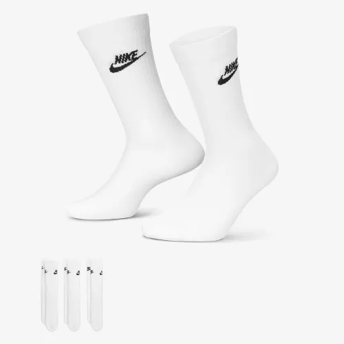 Nike Sportswear Everyday Essential Crew носки (3 пары) цвет белый