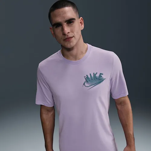 Nike чоловічі Dri-FIT Fitness футболка колір фіолетовий