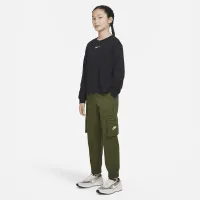Nike Sportswear Essential Big дитячі (Girls') Long-Sleeve футболка колір чорний