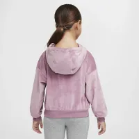 Nike Sportswear Little дитячі Cozy Pullover Толстовка з капюшоном колір фіолетовий